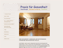 Tablet Screenshot of praxis-fuer-physiotherapie-berlin.de